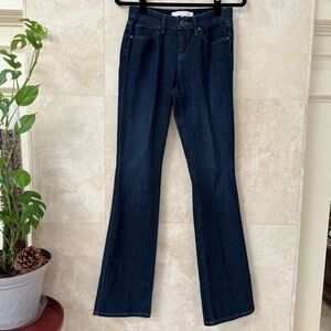 Isaac Mizrahi Jeans Size 4 Dark Wash Bootcut Stretch Denim